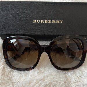 Burberry Brown Tortoise Sunglasses